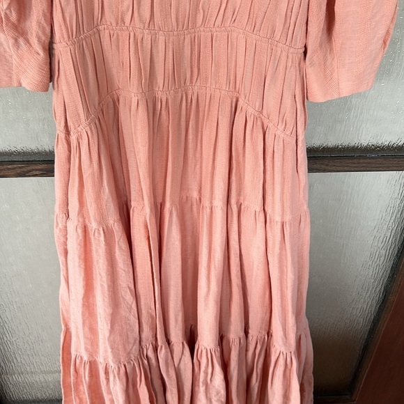 NWT Jonathan Simkhai Wilder Maxi Dress In Peach - Sorbet Size small - Picture 13 of 13